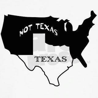 Texas-not Texas graphic